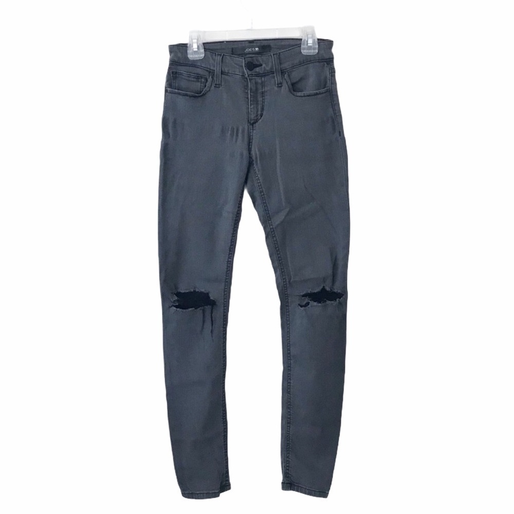 Joe’s Jeans Adie Flawless The Vixen Ankle Gray Skinny Jeans